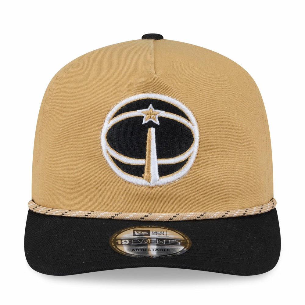 New Era - Washington Wizards 2025/26 City Edition 19TWENTY Adjustable Hat - Gold/Black