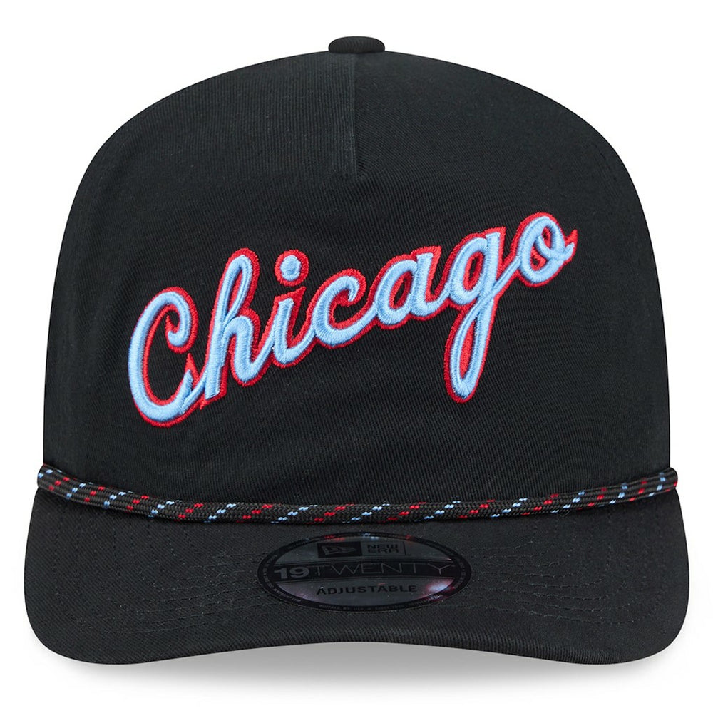 New Era - Chicago Bulls 2025/26 City Edition 19TWENTY Adjustable Hat - Black