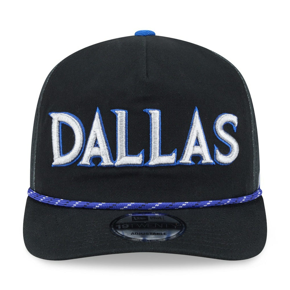 New Era - Dallas Mavericks 2025/26 City Edition 19TWENTY Adjustable Hat - Black