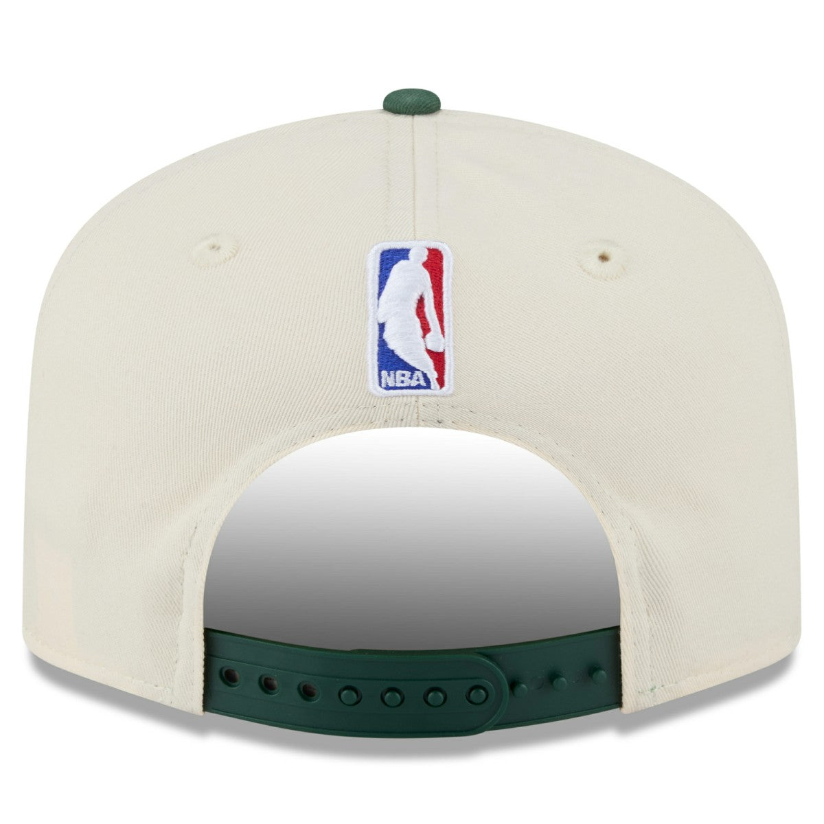 New Era - Milwaukee Bucks 2025/26 City Edition 19TWENTY Adjustable Hat - Cream/Hunter Green