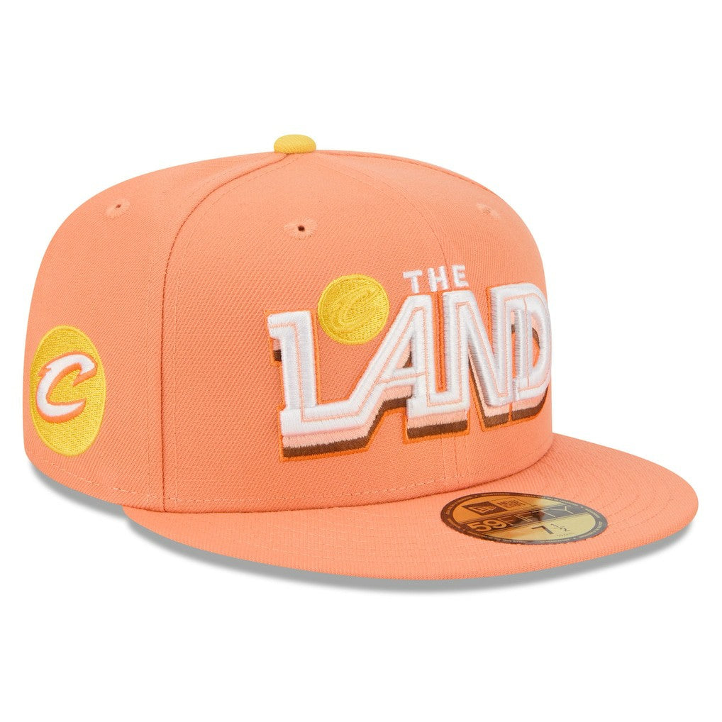 New Era - Cleveland Cavaliers 2025/26 City Edition 59FIFTY Fitted Hat - Orange