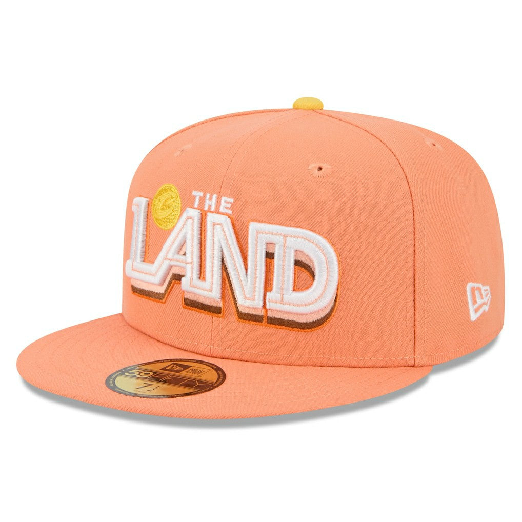 New Era - Cleveland Cavaliers 2025/26 City Edition 59FIFTY Fitted Hat - Orange