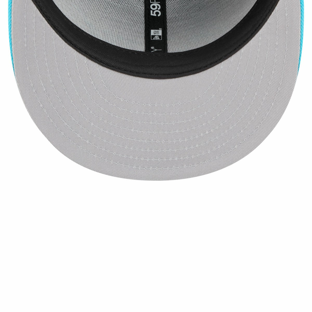 New Era - Miami Heat 2025/26 City Edition 59FIFTY Fitted Hat - Black/Turquoise