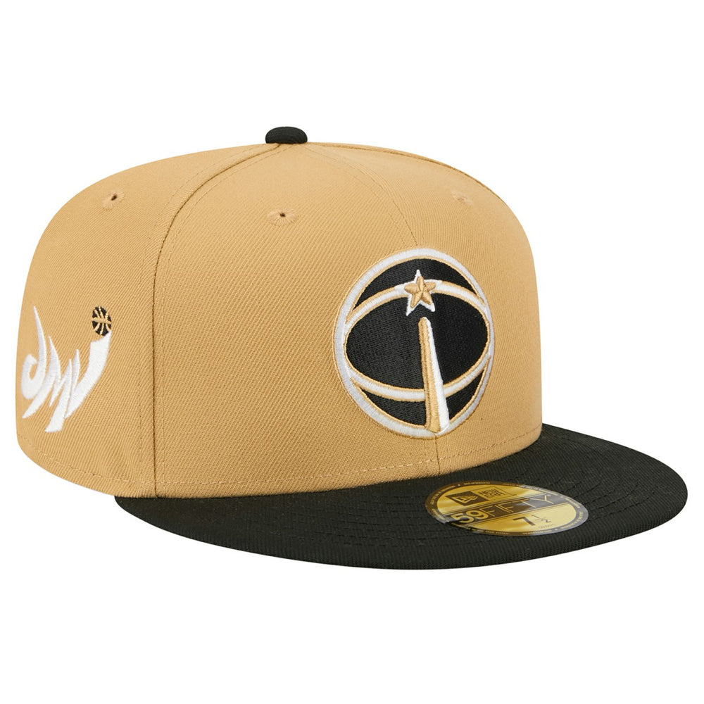 New Era - Washington Wizards 2025/26 City Edition 59FIFTY Fitted Hat - Gold/Black