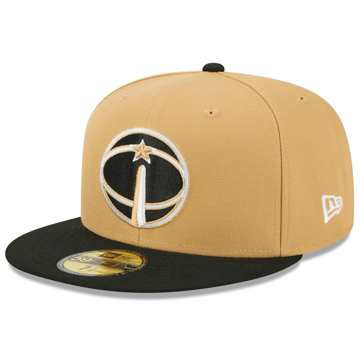New Era - Washington Wizards 2025/26 City Edition 59FIFTY Fitted Hat - Gold/Black