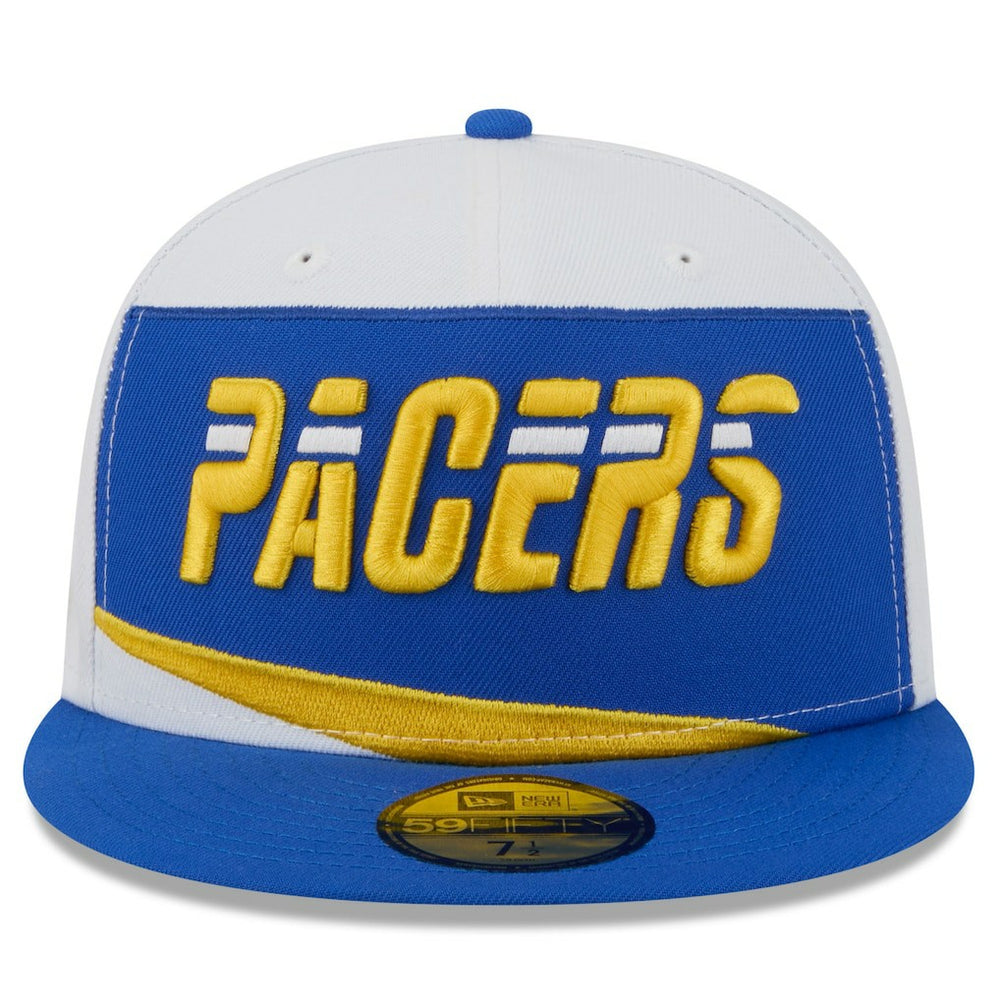 New Era - Indiana Pacers 2025/26 City Edition 59FIFTY Fitted Hat - White/Blue