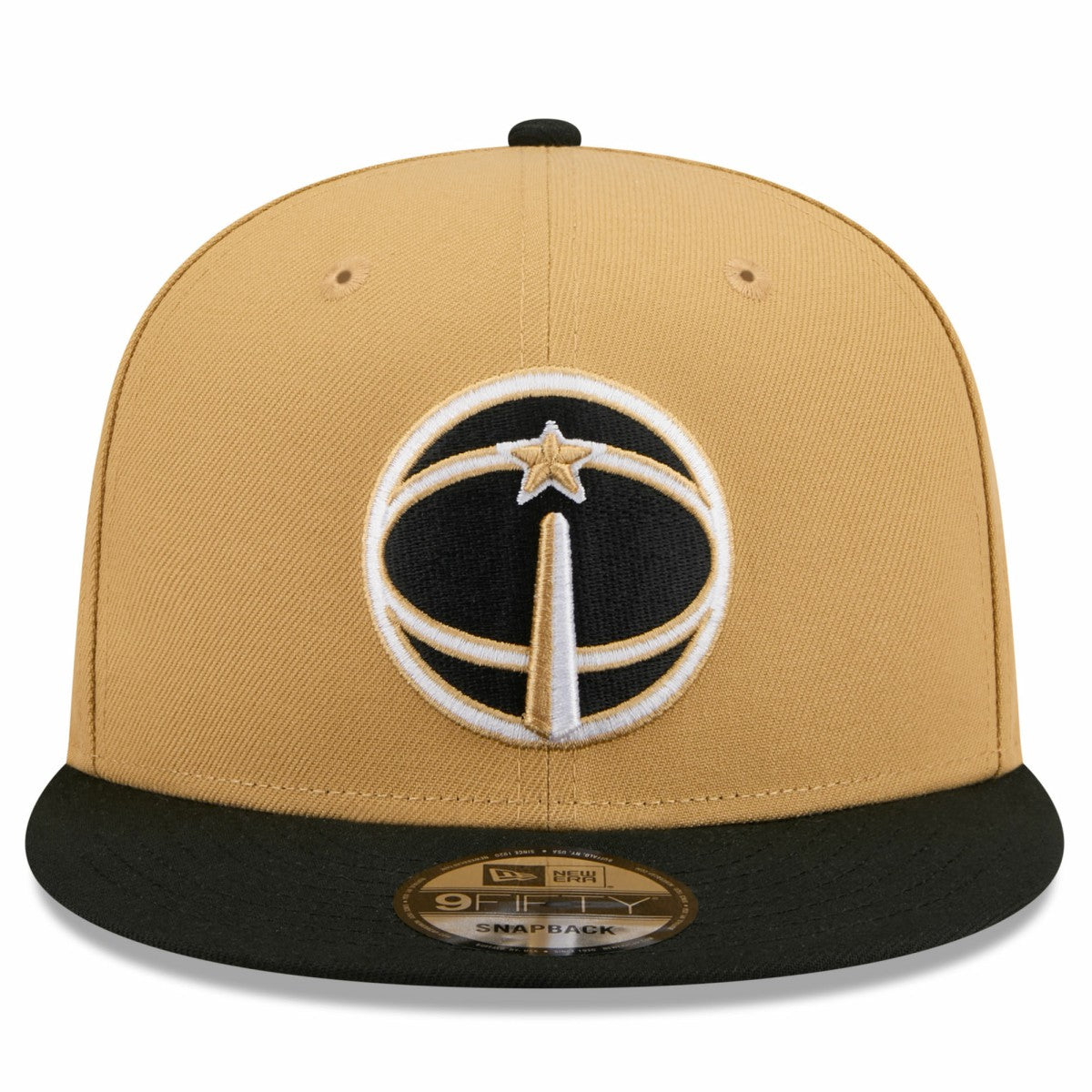New Era - Washington Wizards 2025/26 City Edition 9FIFTY Snapback Hat - Gold/Black