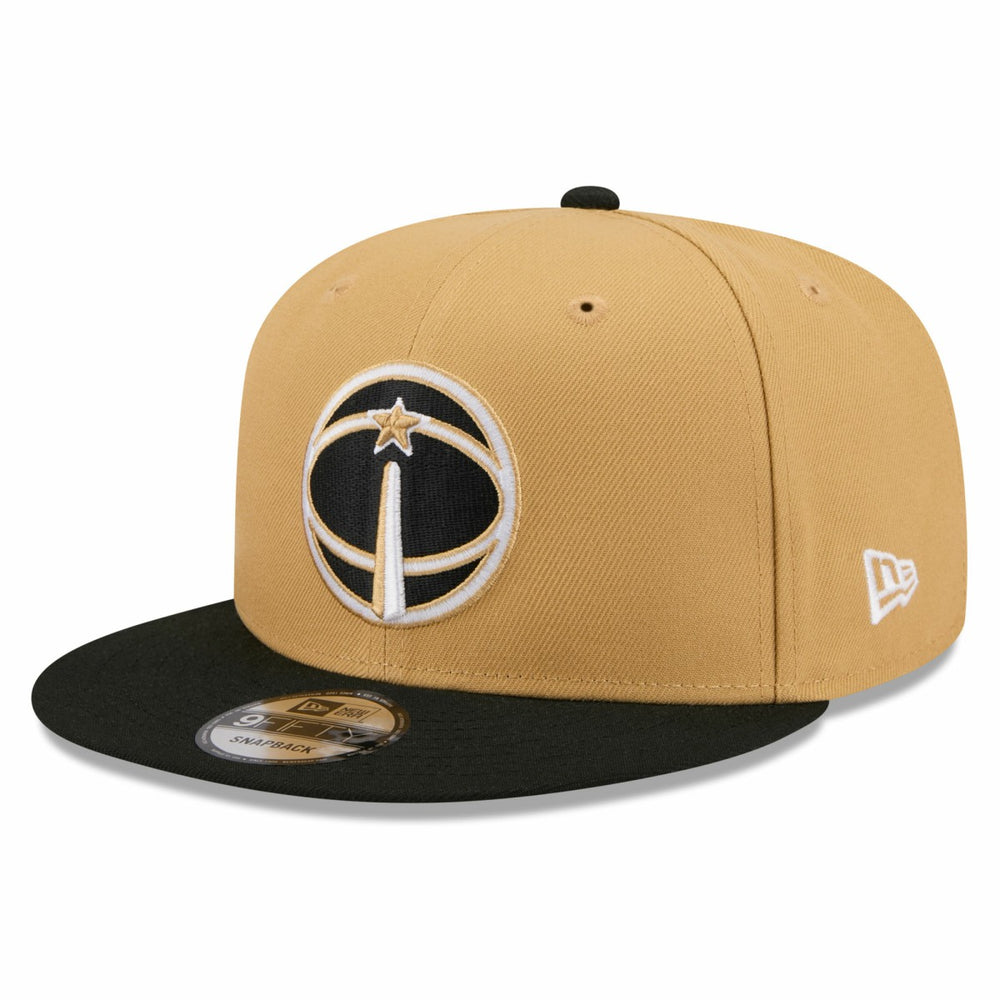 New Era - Washington Wizards 2025/26 City Edition 9FIFTY Snapback Hat - Gold/Black