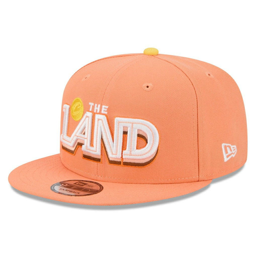 New Era - Cleveland Cavaliers 2025/26 City Edition 9FIFTY Snapback Hat - Orange