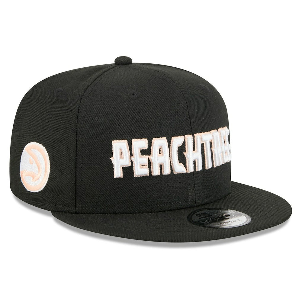New Era - Atlanta Hawks 2025/26 City Edition 9FIFTY Snapback Hat - Black