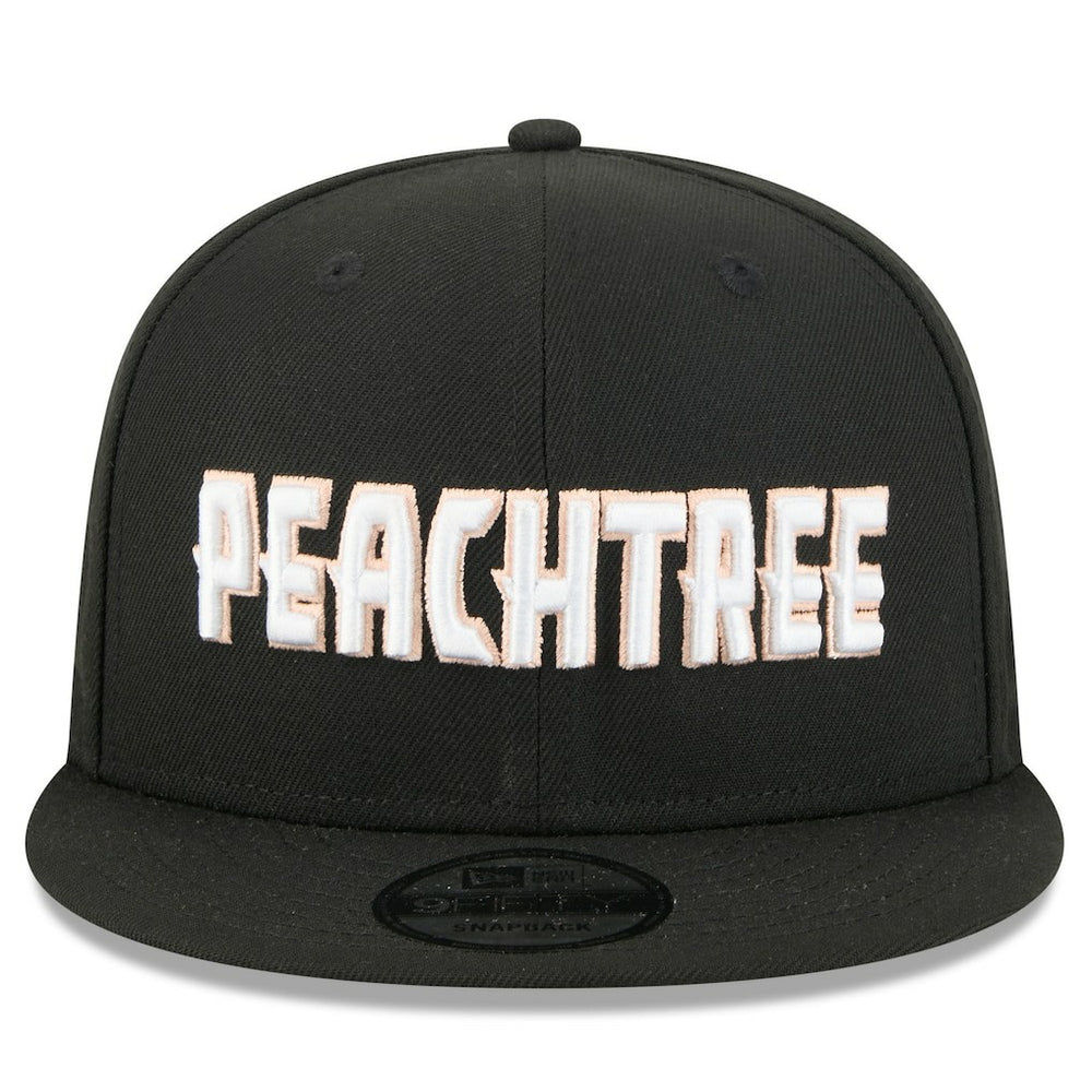 New Era - Atlanta Hawks 2025/26 City Edition 9FIFTY Snapback Hat - Black