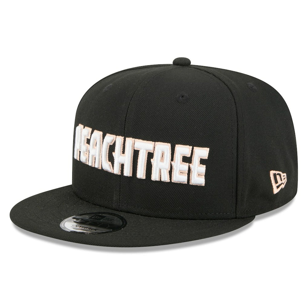 New Era - Atlanta Hawks 2025/26 City Edition 9FIFTY Snapback Hat - Black