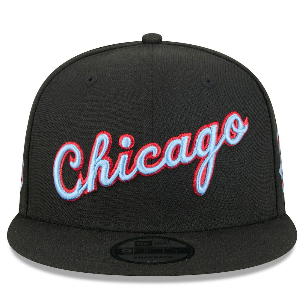 New Era - Chicago Bulls 2025/26 City Edition 9FIFTY Snapback Hat - Black