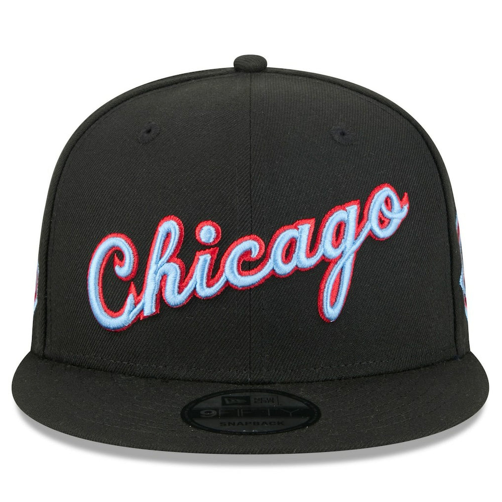 New Era - Chicago Bulls 2025/26 City Edition 9FIFTY Snapback Hat - Black