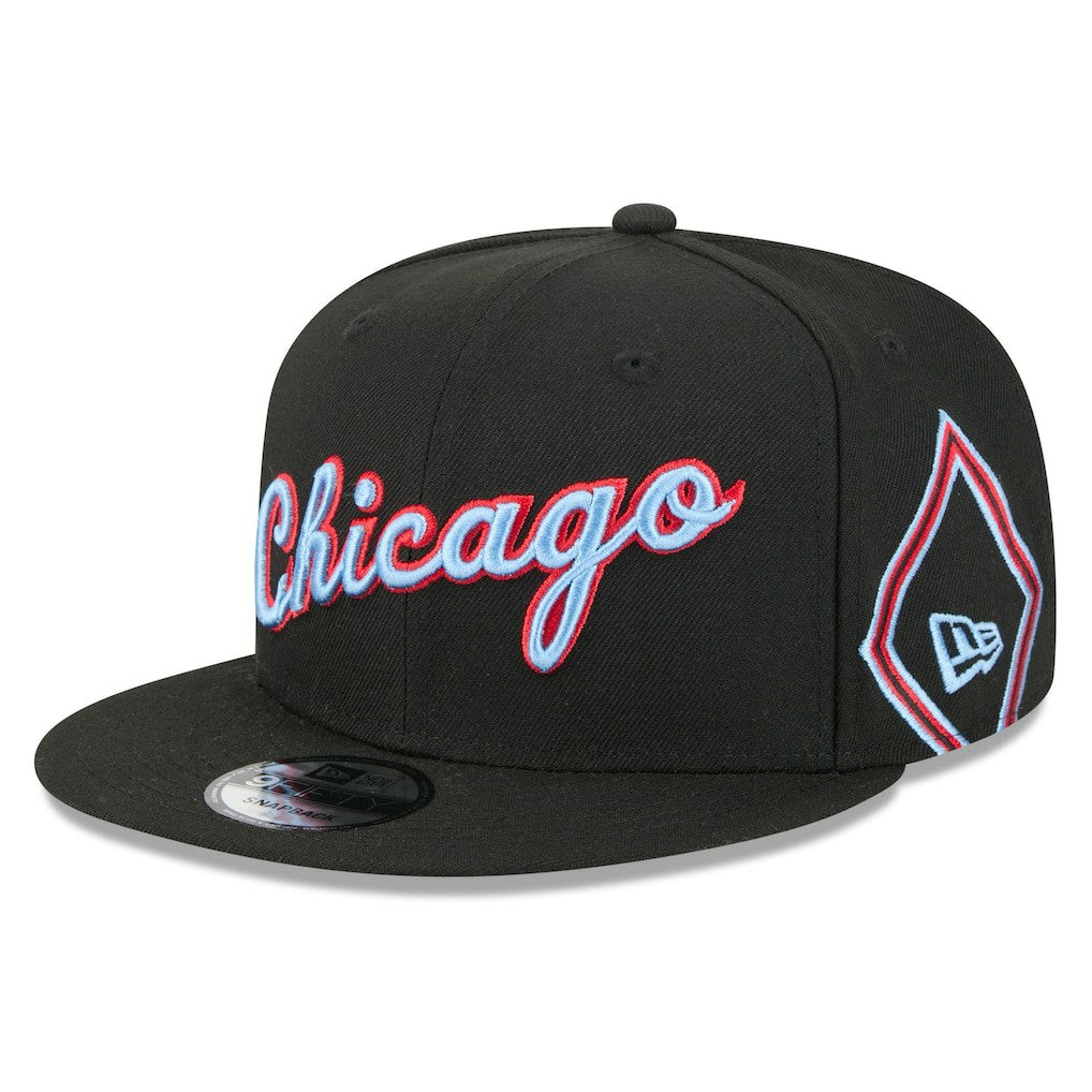 New Era - Chicago Bulls 2025/26 City Edition 9FIFTY Snapback Hat - Black