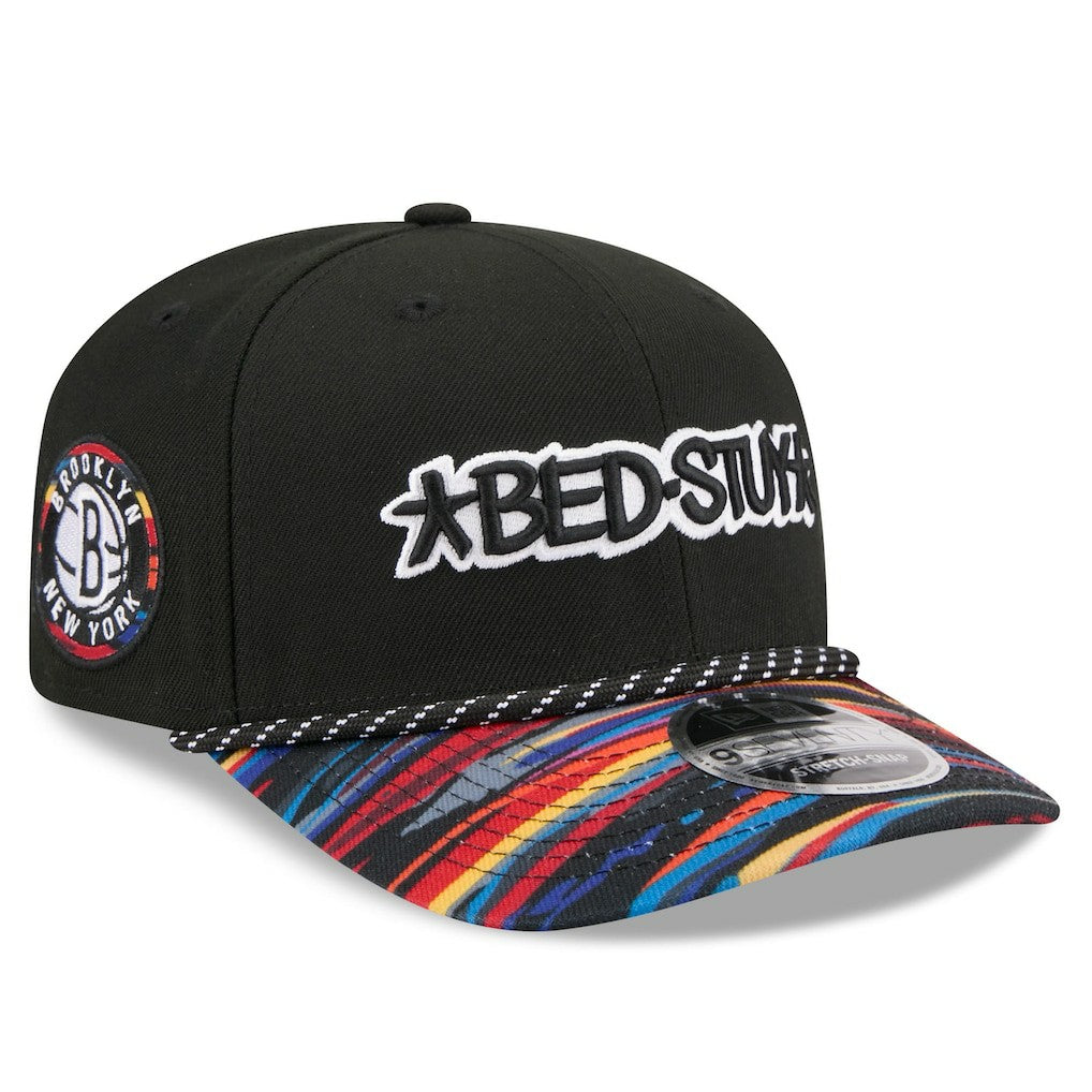 New Era - Brooklyn Nets 2025/26 City Edition 9SEVENTY Adjustable Hat - Black