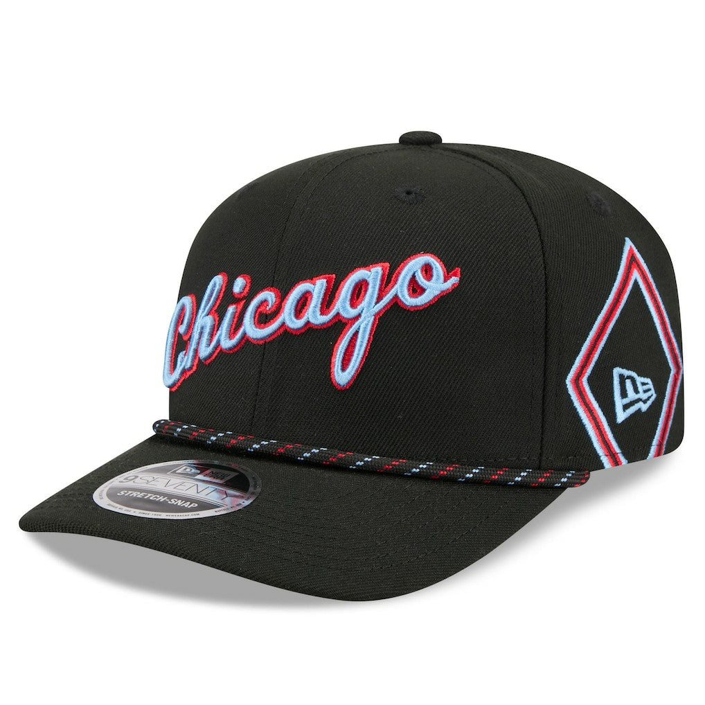 New Era - Chicago Bulls 2025/26 City Edition 9SEVENTY Adjustable Hat - Black