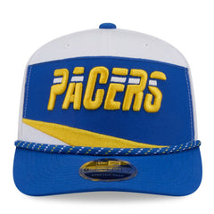 New Era - Indiana Pacers 2025/26 City Edition 9SEVENTY Adjustable Hat - White/Blue