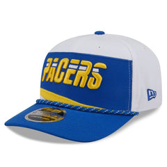 New Era - Indiana Pacers 2025/26 City Edition 9SEVENTY Adjustable Hat - White/Blue