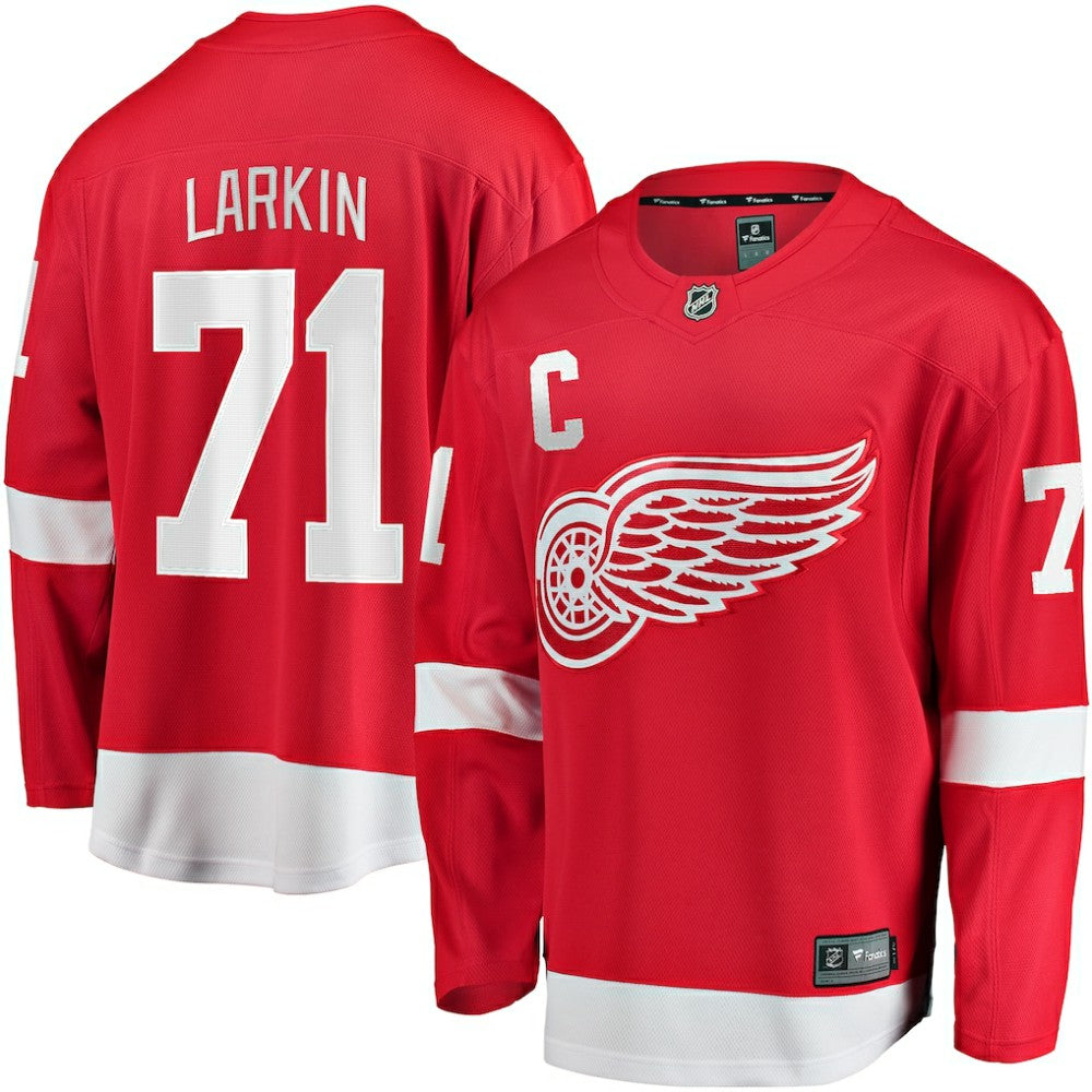 Dylan Larkin Detroit Red Wings Fanatics 2023/24 Captain Breakaway Player Jersey - Red | NHL Jerseys