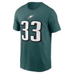 Cooper DeJean Philadelphia Eagles Player Name & Number T-Shirt Midnight Green - Nike