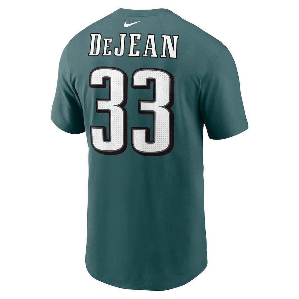 Cooper DeJean Philadelphia Eagles Player Name & Number T-Shirt Midnight Green - Nike