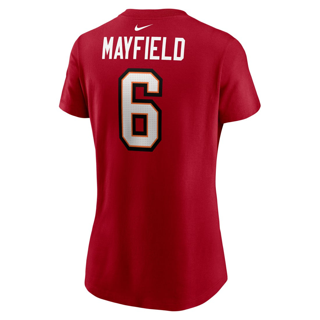 Baker Mayfield Tampa Bay Buccaneers Women's Player Name & Number T-Shirt Red - Nike