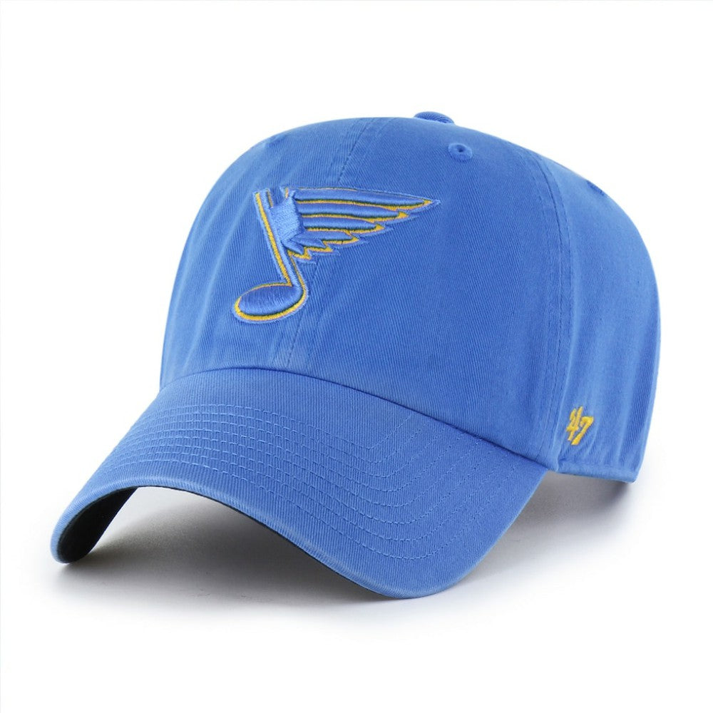 St. Louis Blues - '47 Core Logo Clean Up Adjustable Hat Blue