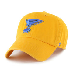 St. Louis Blues - '47 Core Logo Clean Up Adjustable Hat Gold