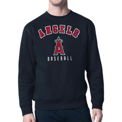 Los Angeles Angels Starter Team Logo Fleece Pullover Sweatshirt On Sale