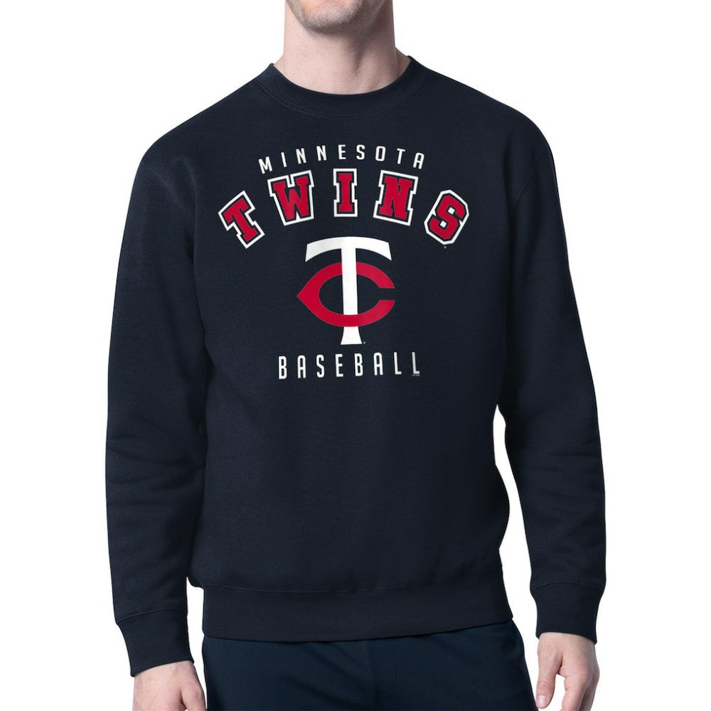 Minnesota Twins Starter Team Logo Fleece Pullover Sweatshirt discount