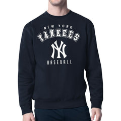 New York Yankees Starter Team Logo Fleece Pullover Sweatshirt Online