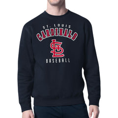 St. Louis Cardinals Starter Team Logo Fleece Pullover Sweatshirt Online