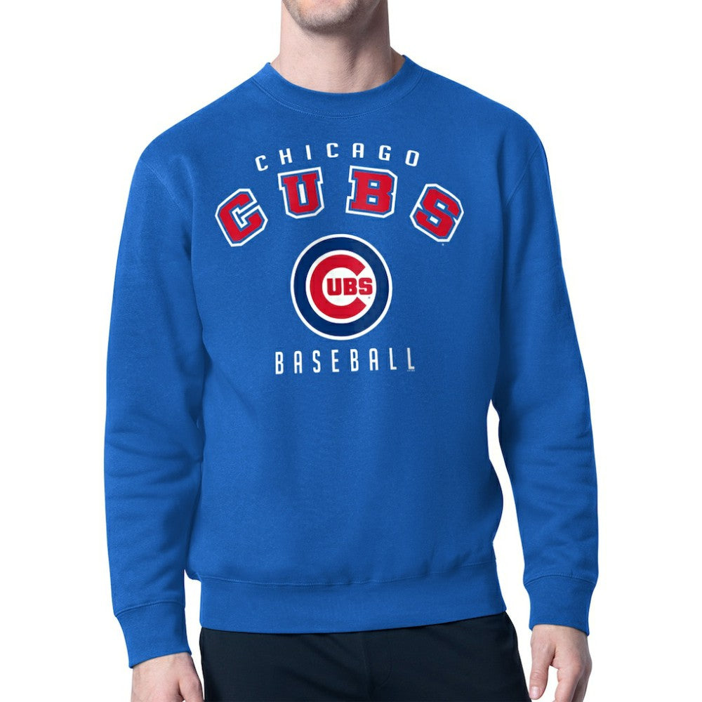 Chicago Cubs Starter Team Logo Fleece Pullover Sweatshirt Online