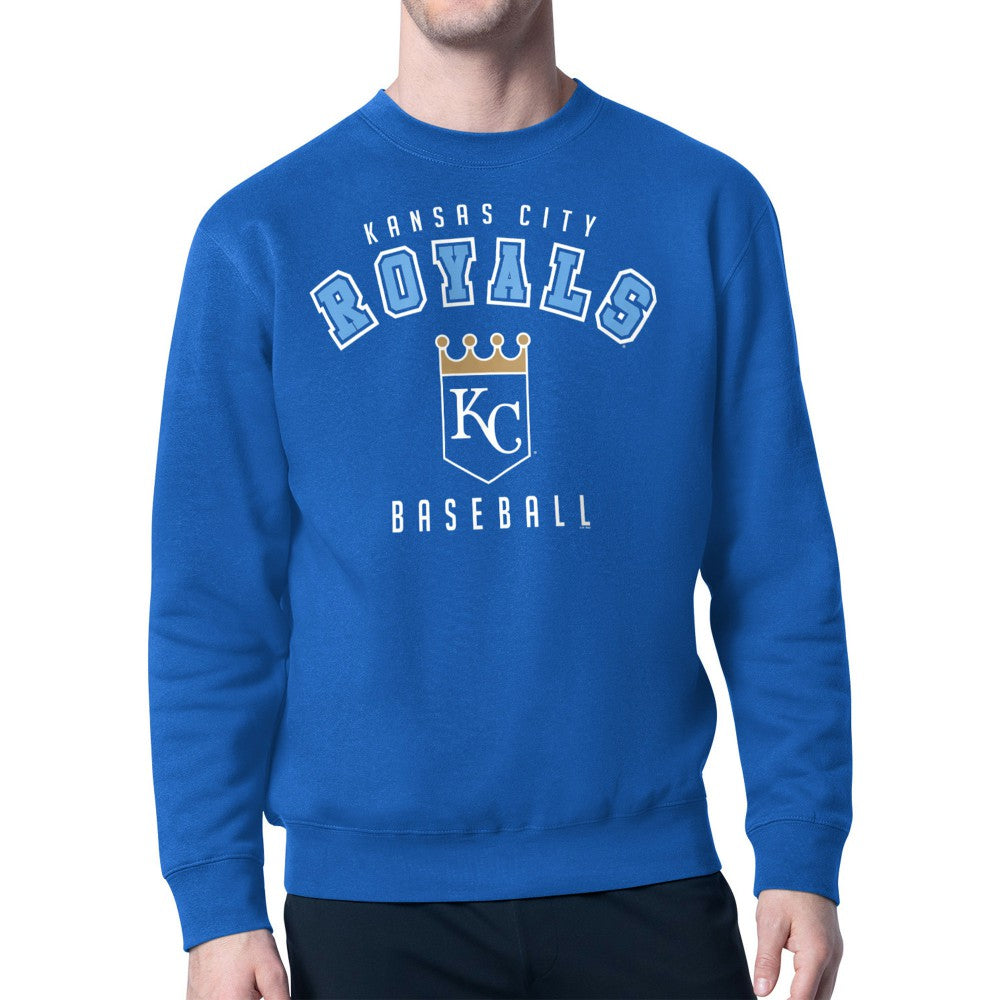Kansas City Royals Starter Team Logo Fleece Pullover Sweatshirt Sale