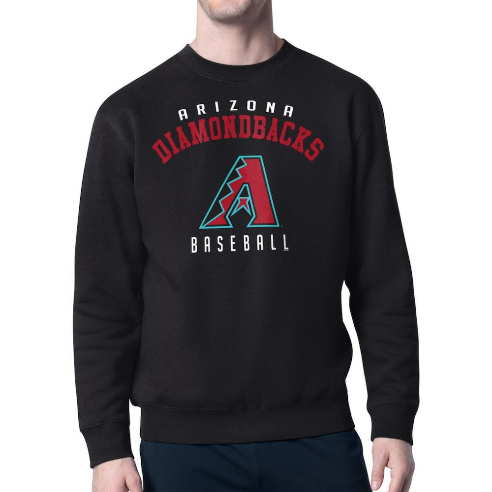 Arizona Diamondbacks Starter Team Logo Fleece Pullover Sweatshirt Online