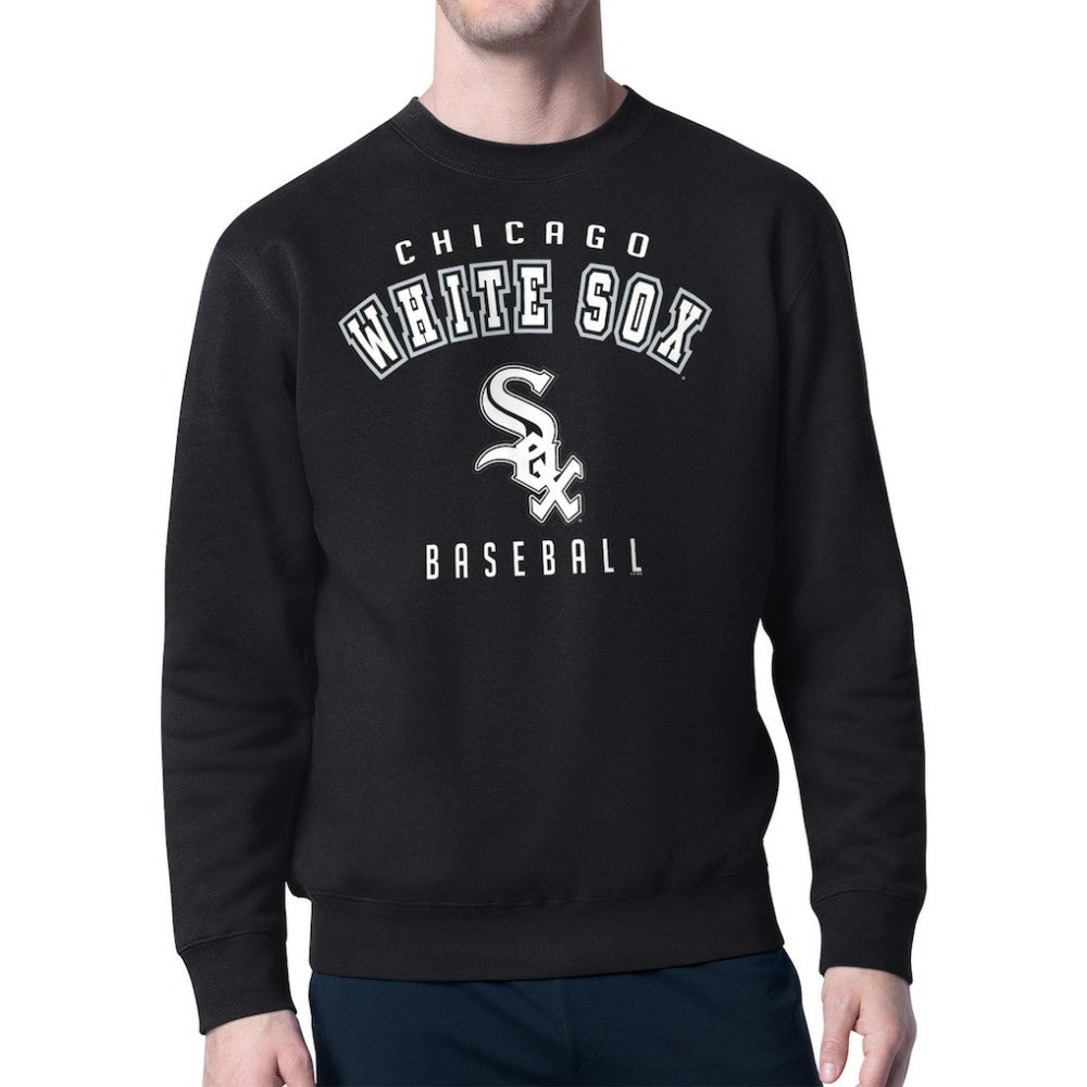 Chicago White Sox Starter Team Logo Fleece Pullover Sweatshirt On Sale