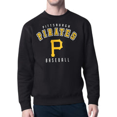 Pittsburgh Pirates Starter Team Logo Fleece Pullover Sweatshirt Lifestyle