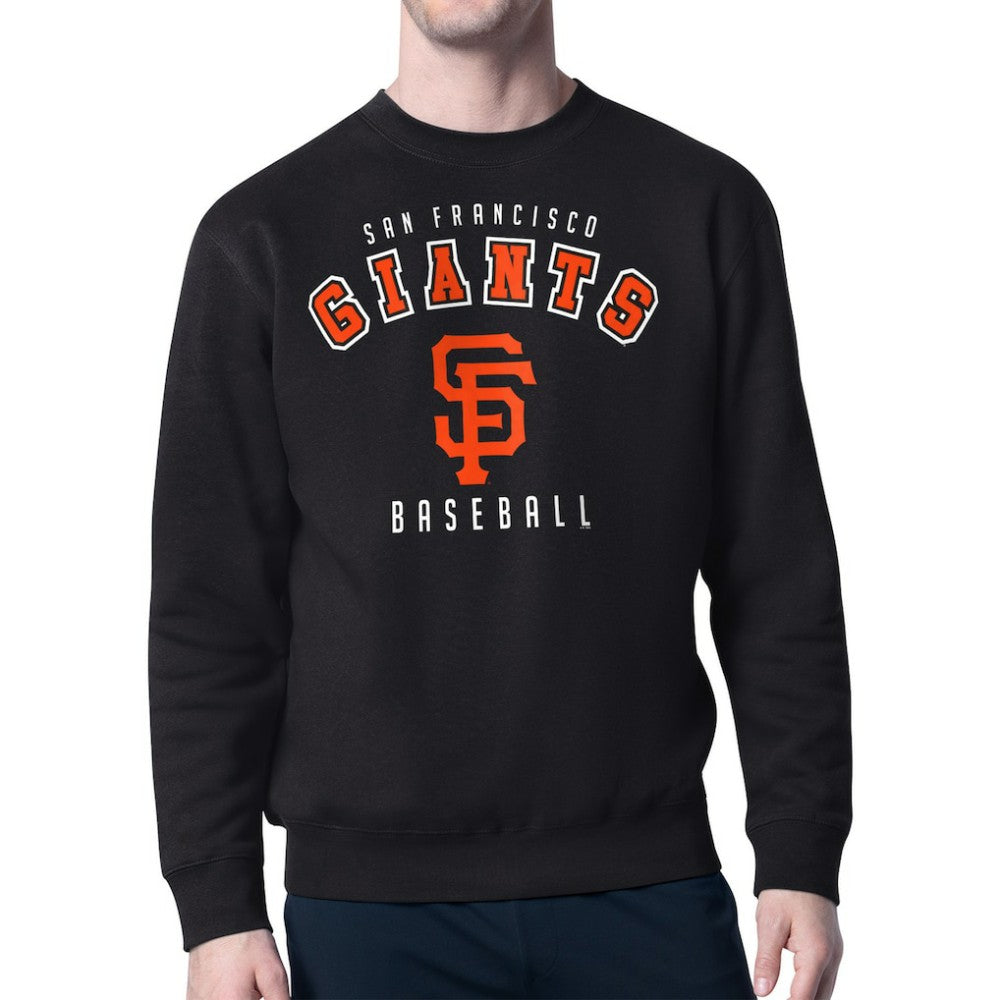 San Francisco Giants Starter Team Logo Fleece Pullover Sweatshirt Lifestyle