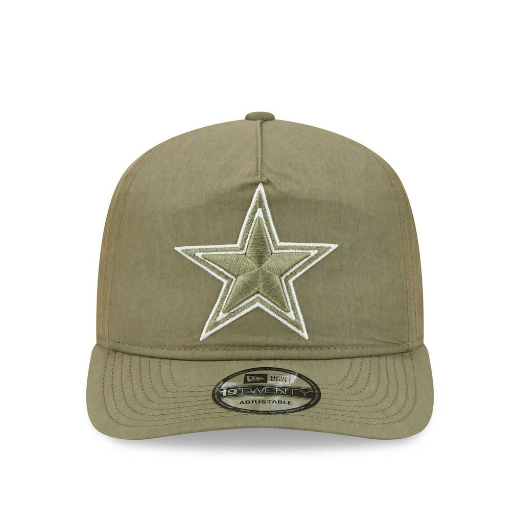 Dallas Cowboys New Era Male Adult Nylon 19TWENTY Adjustable Hat Olive - NFL