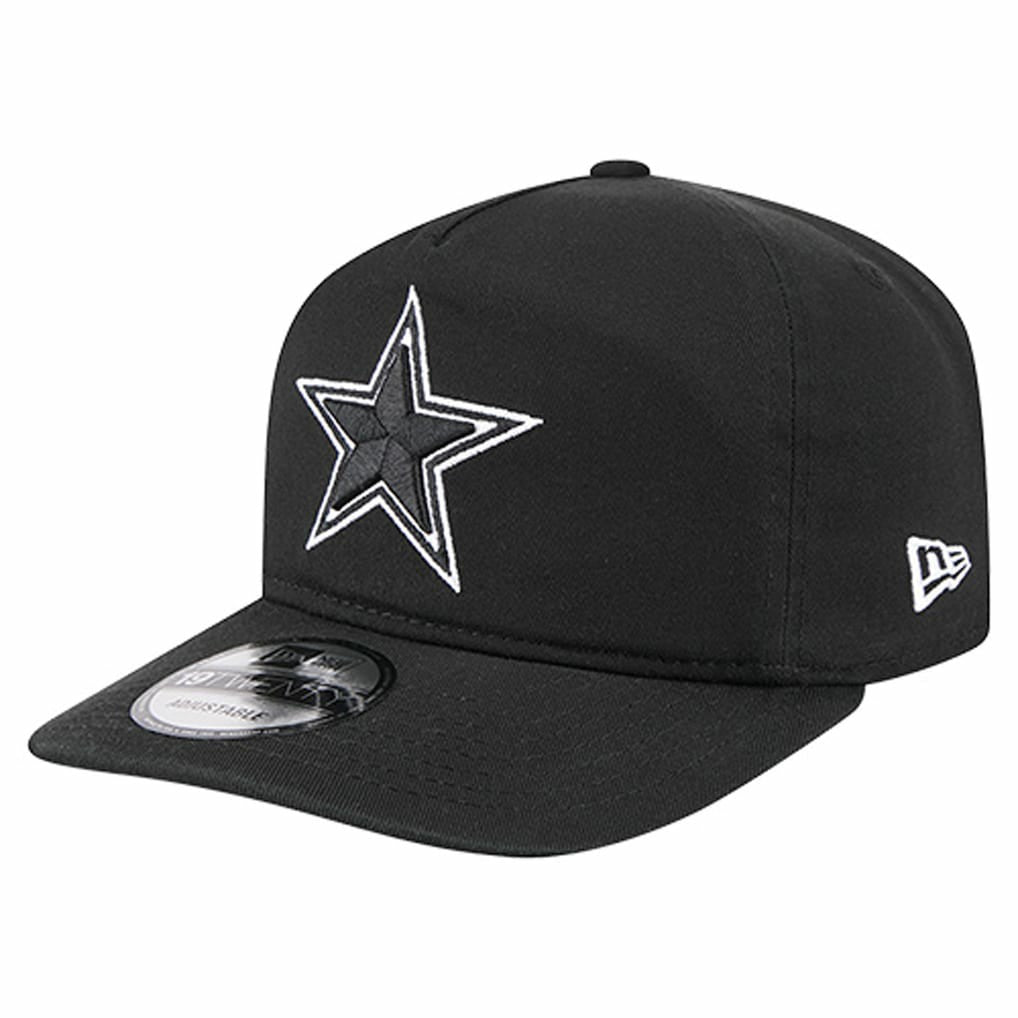 Dallas Cowboys New Era 19TWENTY Adjustable Hat Black/White - NFL