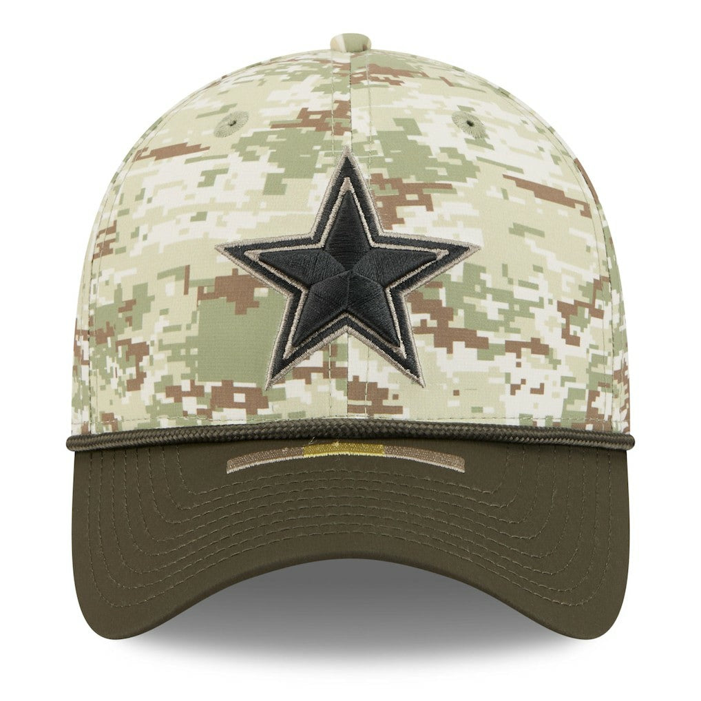 Dallas Cowboys New Era 2025 Salute to Service 39THIRTY Flex Hat Camo - NFL