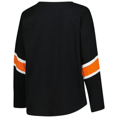 Cincinnati Bengals Women's Plus Size Redzone 3/4-Sleeve Scoop Neck T-Shirt Black - Fanatics