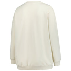 Green Bay Packers Women's Plus Size Shooting Star Sweatshirt Cream - Mitchell & Ness