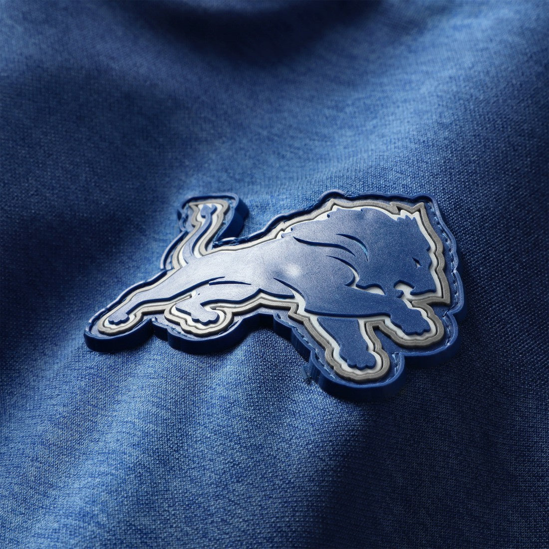 Detroit Lions Women's Plus Size End Around Pass Full-Zip Hoodie Blue - Fanatics