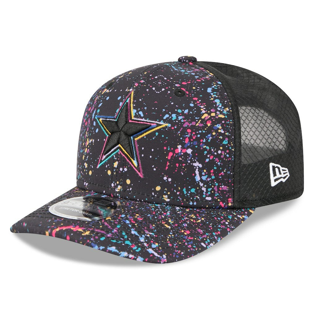 Dallas Cowboys New Era 2025 NFL Crucial Catch 9SEVENTY Adjustable Hat Black - NFL