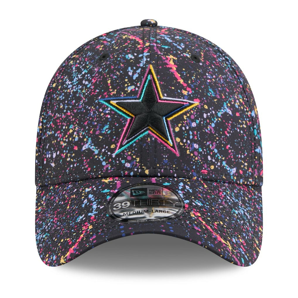 Dallas Cowboys New Era 2025 NFL Crucial Catch 39THIRTY Flex Hat Black - NFL