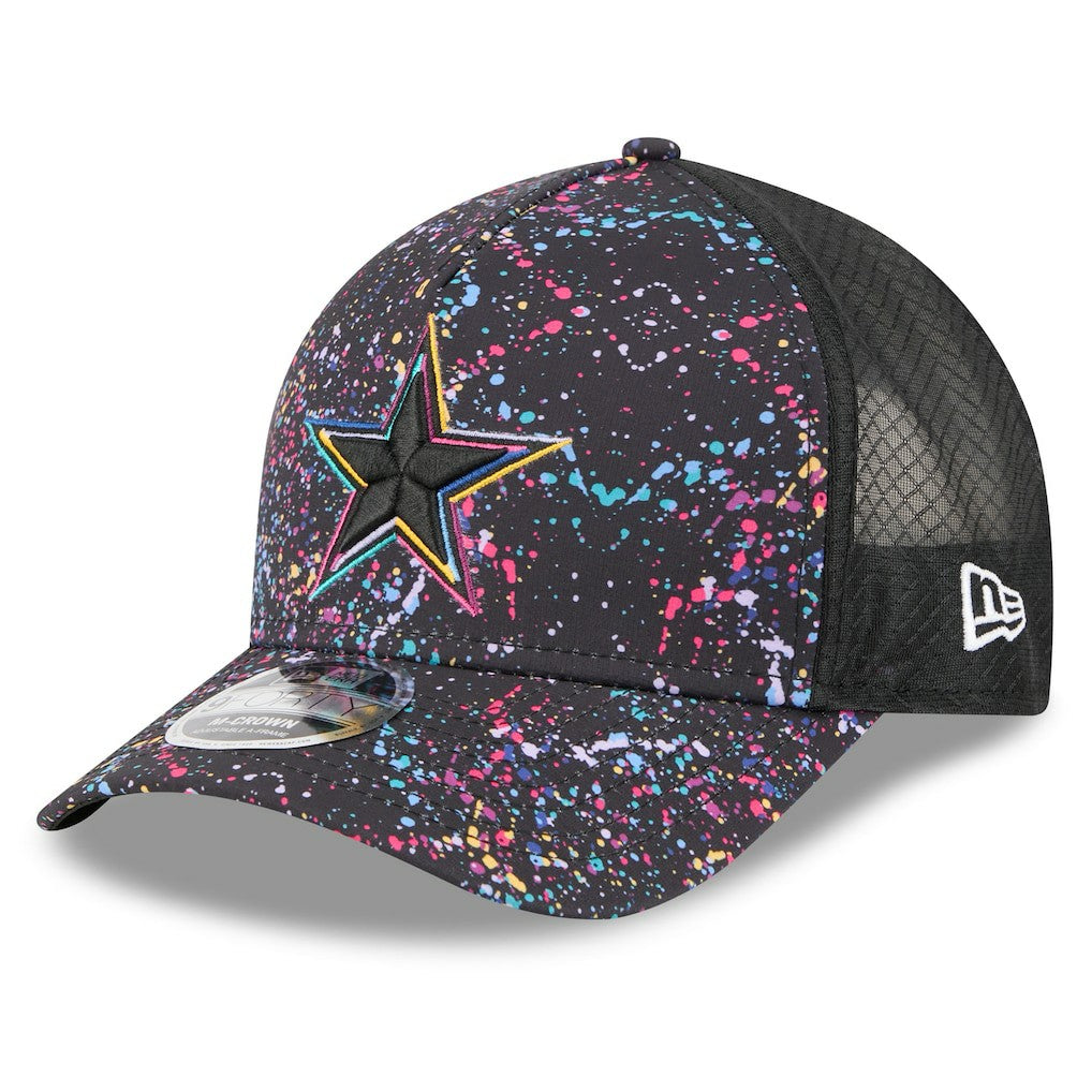 Dallas Cowboys New Era 2025 NFL Crucial Catch 9FORTY Adjustable Hat Black - NFL