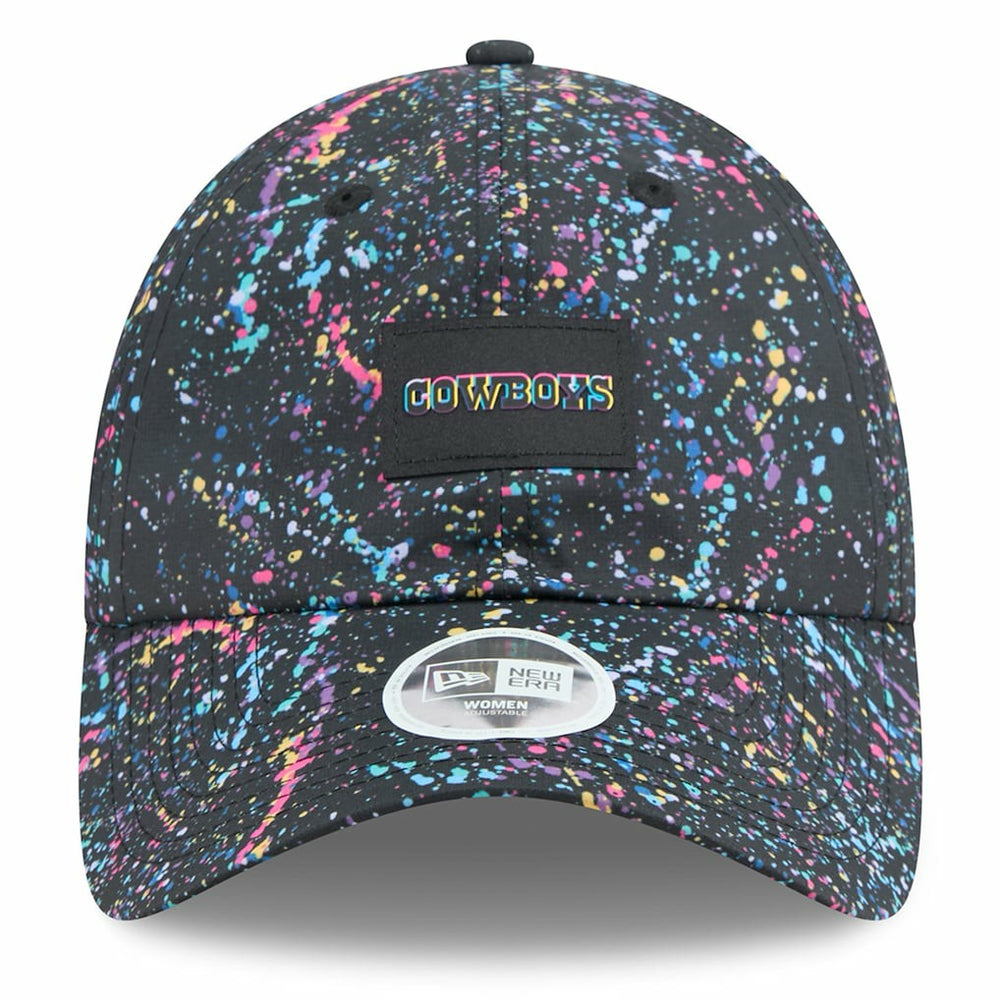 Dallas Cowboys New Era Women's 2025 NFL Crucial Catch Pony Tail Adjustable Hat Black - NFL