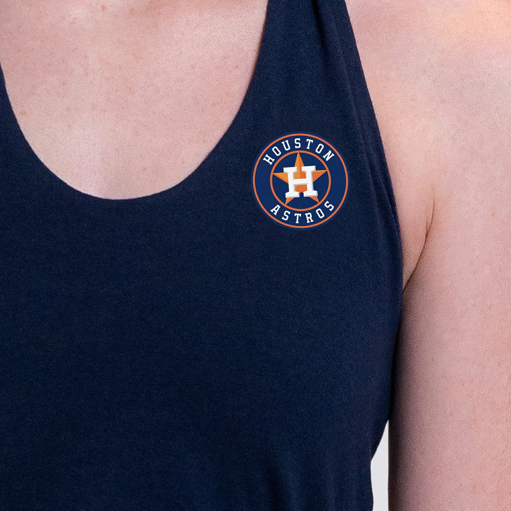 Houston Astros Lusso Women's Noelle V-Neck Tank Top for sale